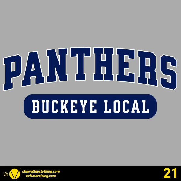 Buckeye Local Junior Panthers Basketball 2026 Design 21