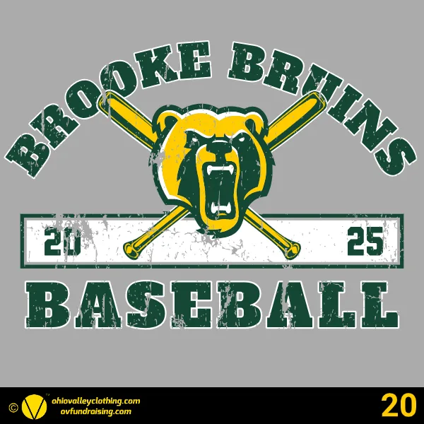 Brooke Middle School Baseball 2025 Design 20