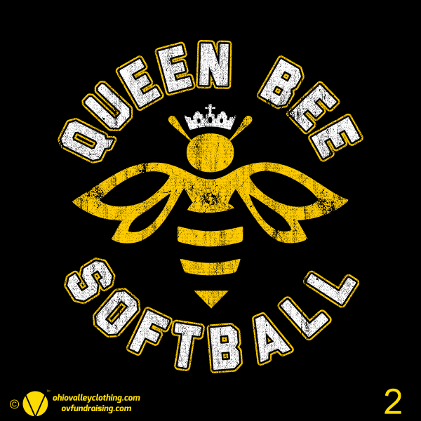 Queen Bee Softball Sample Designs 2024 Queen Bee 2024 Fundraising Sample Design 02