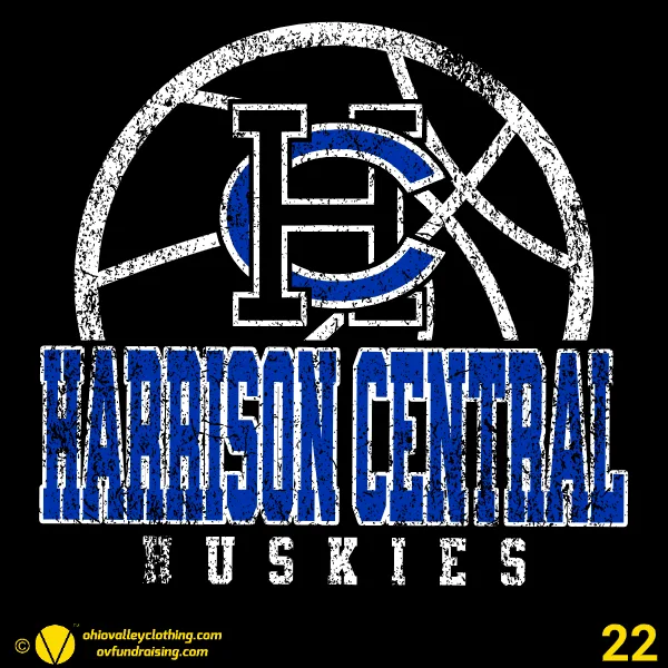 Harrison Central Ladies Basketball 2024 Design 22