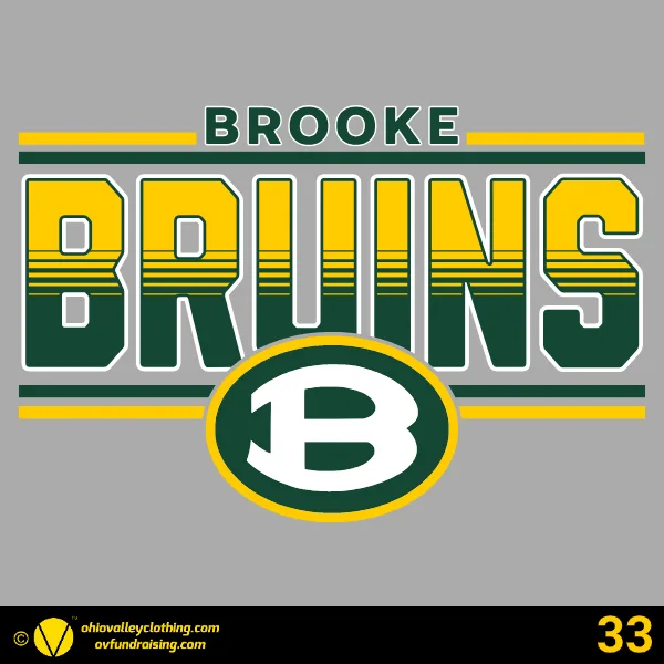 Brooke Middle School Baseball 2025 Design 33