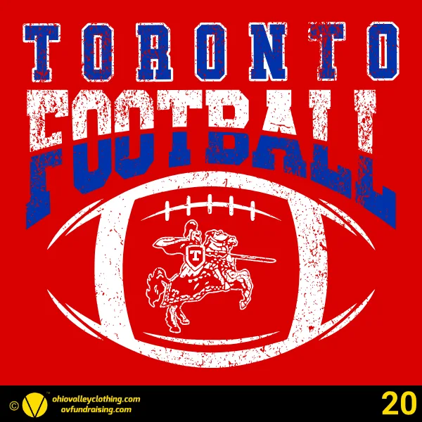 Toronto High School Football 2024 Design 20