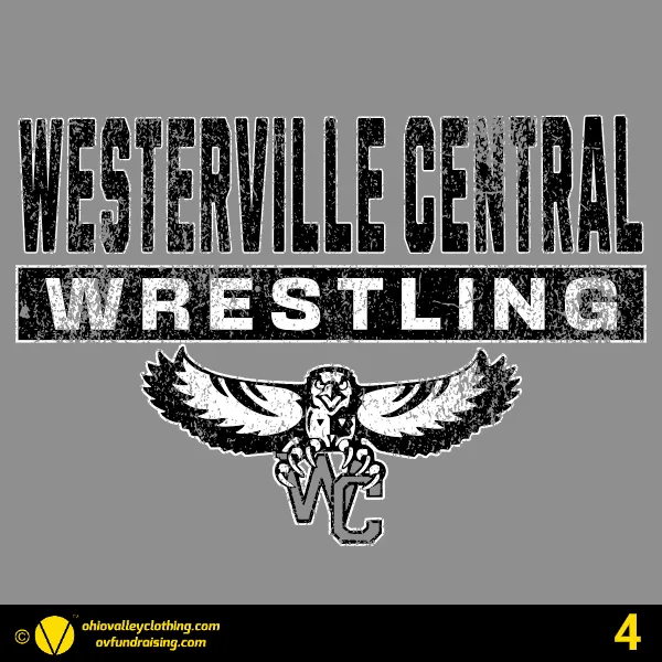 Westerville Central Wrestling 2024-2025 Design 04