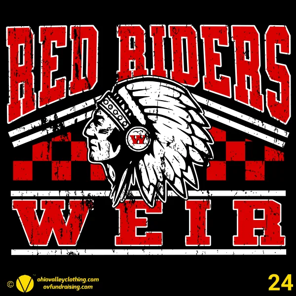 Weir Middle Cheer Parent Group 2025 Design 24