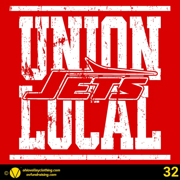 Union Local Little Jets Football 2026 Design 32