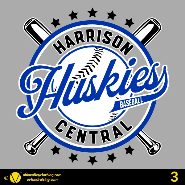 Harrison Central Youth Baseball Association 2025 Design 03