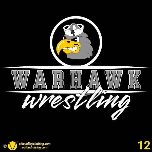 Westerville Central Wrestling 2024-2025 Design 12