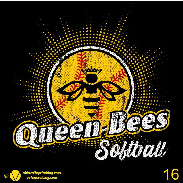 Queen Bee Softball Sample Designs 2024 Queen Bee 2024 Fundraising Sample Design 16