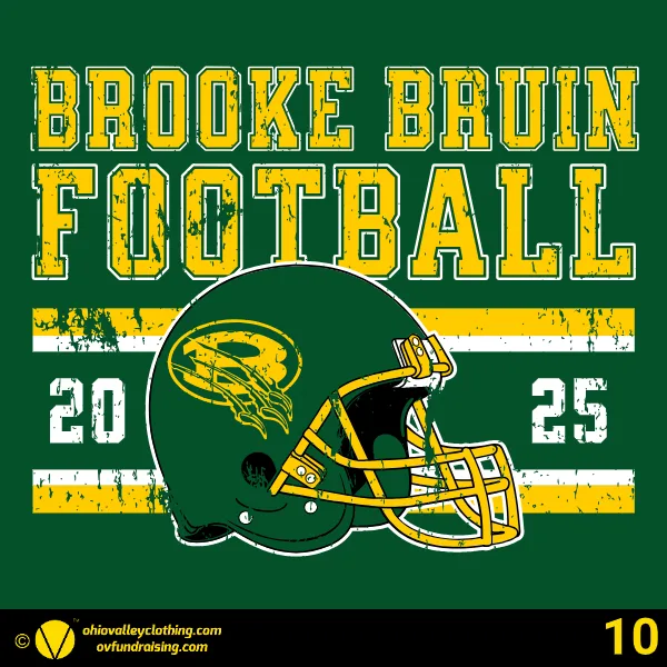 Brooke Bruin Youth Football & Cheer 2025 Design 10