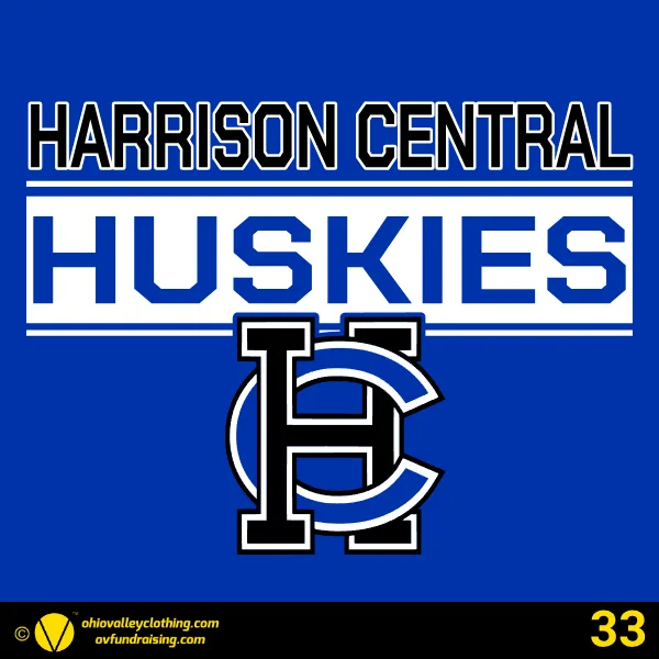 Harrison Central Huskies Soccer 2026 Design 33