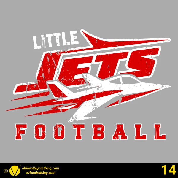 Union Local Little Jets Football 2026 Design 14