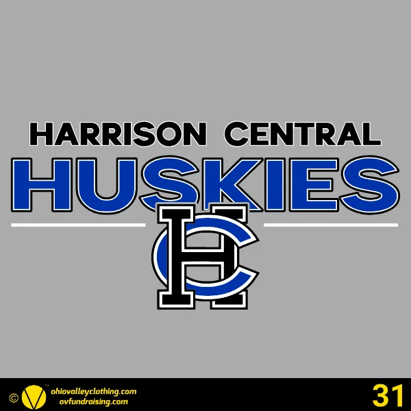 Harrison Central Youth Baseball Association 2025 Design 31