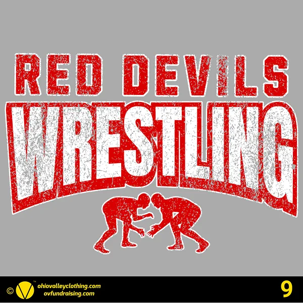 St. Clairsville Wrestling Club 2024-2025 Design 09