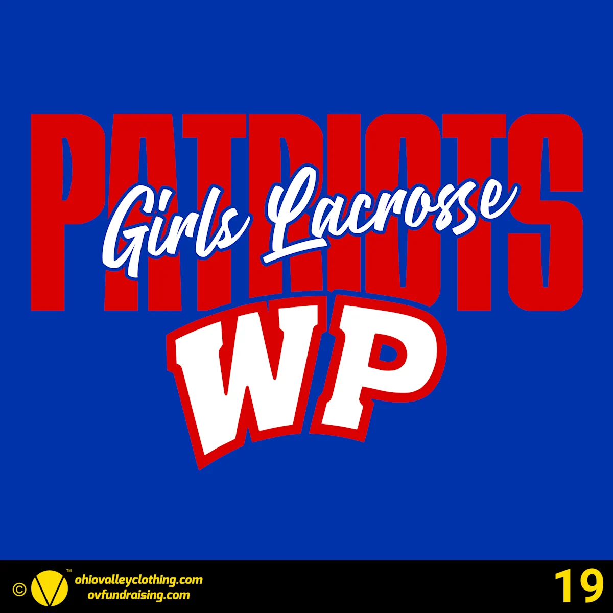 Wheeling Park Girls Lacrosse Spring 2026 - Design 19
