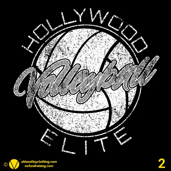 Hollywood Elite Volleyball 2024 Design 02