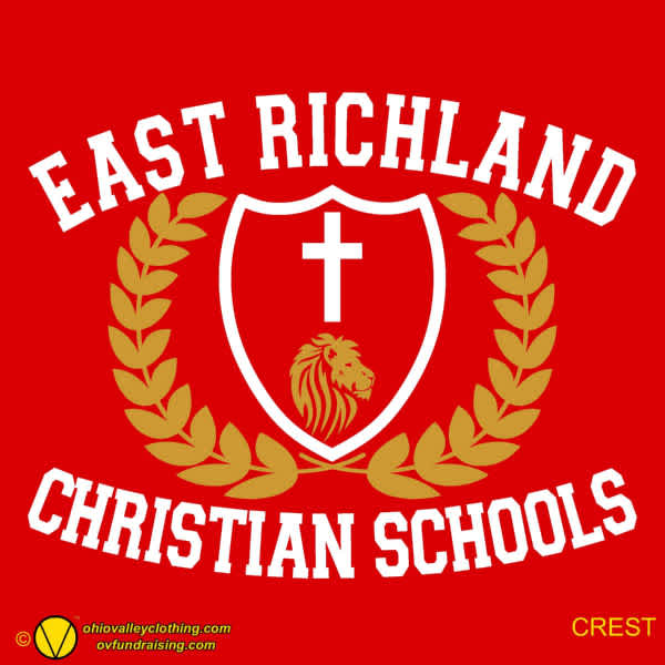 East Richland Christian Schools 2023-24 Fundraising Sample Designs East Richland Christian Schools Fall 2023 Design Page 01