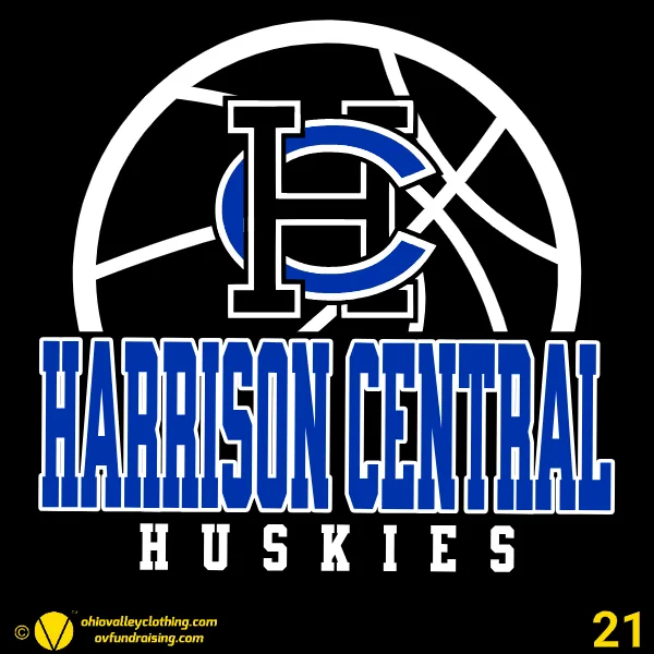 Harrison Central Ladies Basketball 2024 Design 21