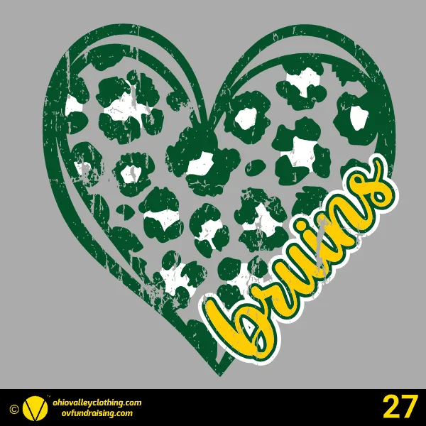 Brooke Bruin Youth Football & Cheer 2025 Design 27