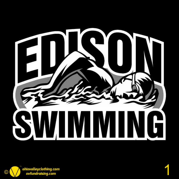 Edison Swimming 2023-24 Fundraising Sample Designs