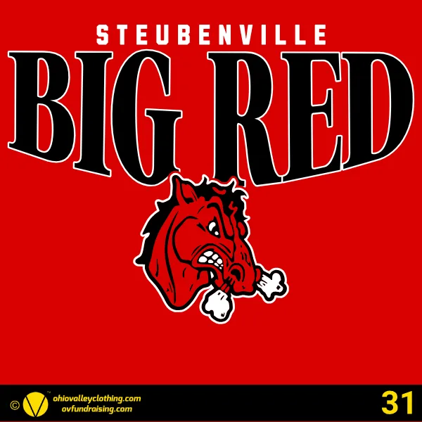 Steubenville Big Red Track 2026 Design 31