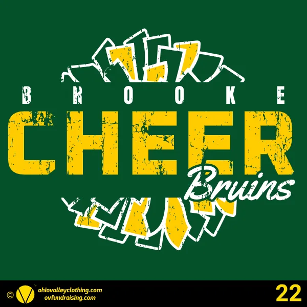 Brooke Bruin Youth Football & Cheer 2025 Design 22
