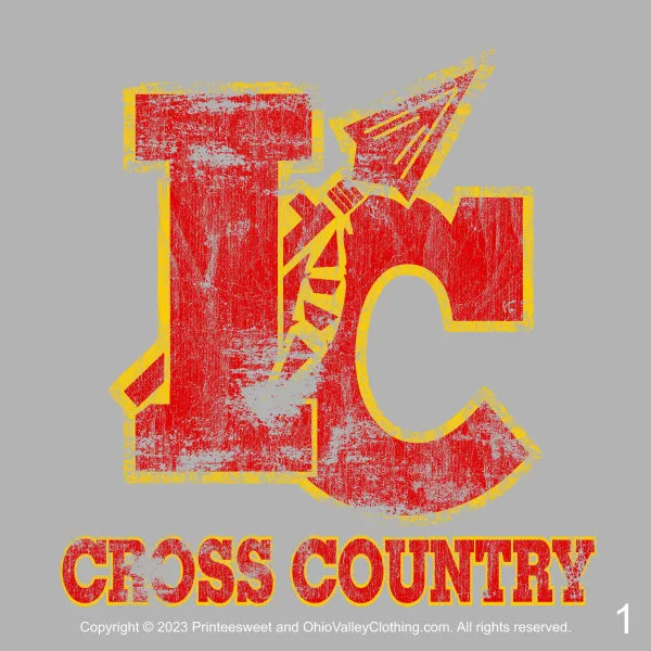 Indian Creek Cross Country 2023 Fundraising Sample Designs Page 01