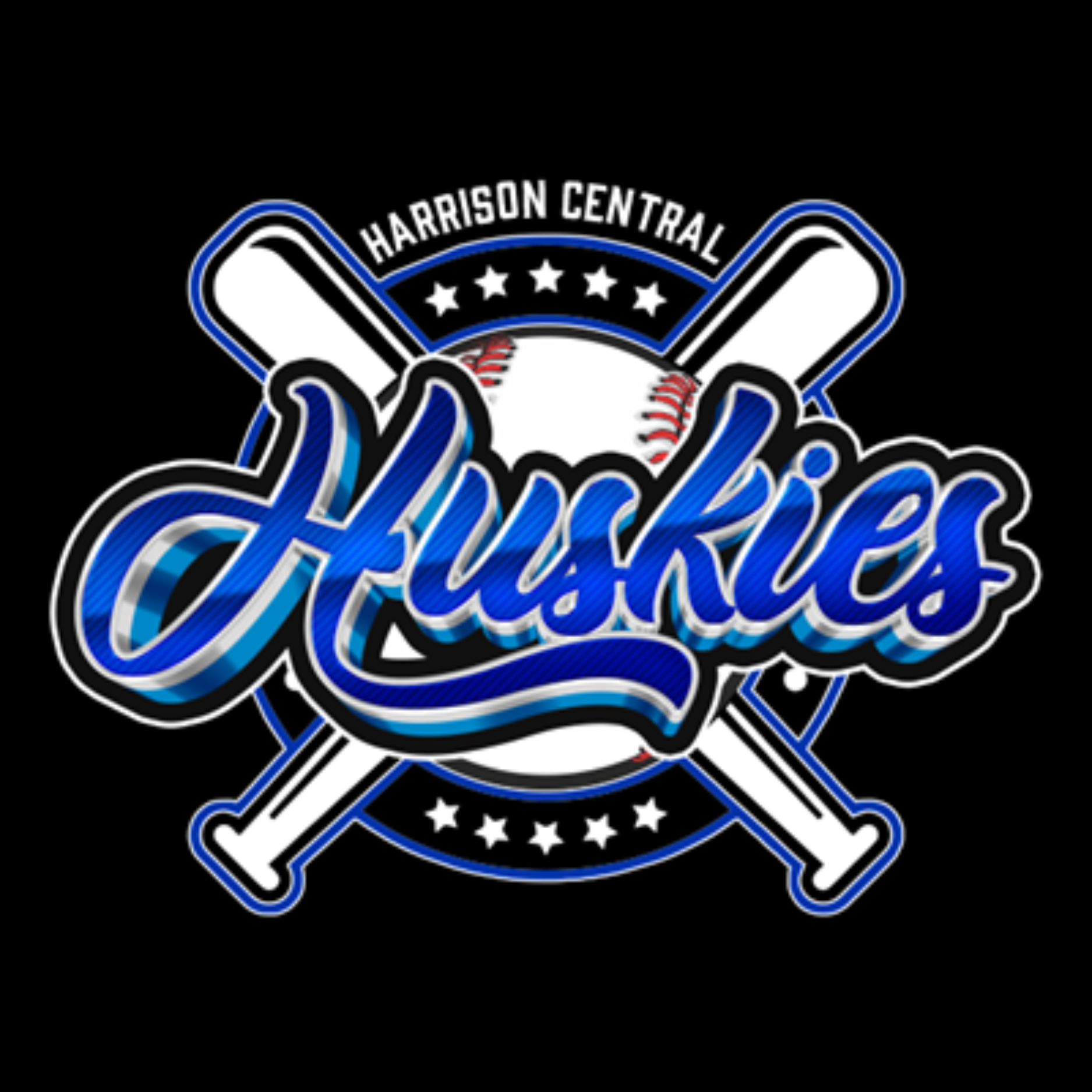 Harrison Central Youth Baseball 2024 logo