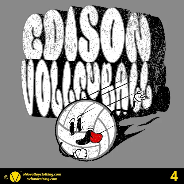 Edison Volleyball 2024- Design 04