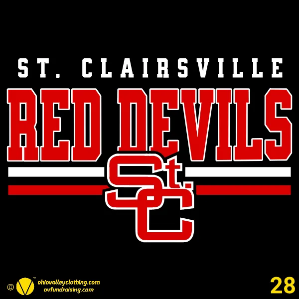 St. Clairsville Wrestling 2025-26 Design 28