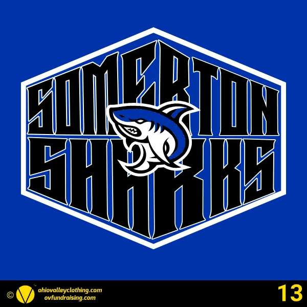 Somerton Sharks Swim Team 2026 Design 13