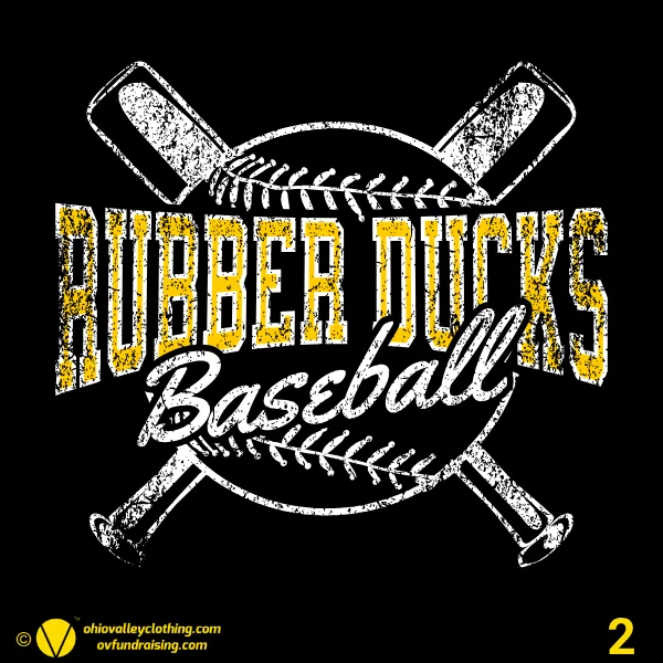 Rubber Ducks Baseball 2024 Design 02