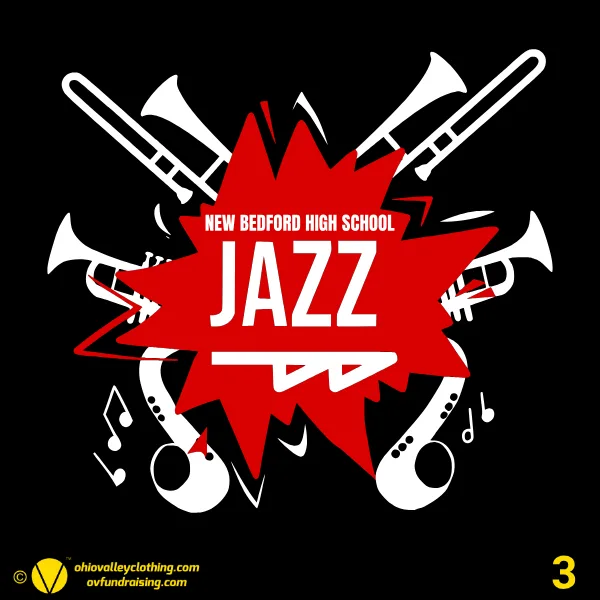 New Bedford High School Jazz Band 2026 Design 03