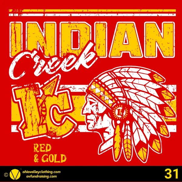 Indian Creek Girls Basketball 2025-26 Design 31