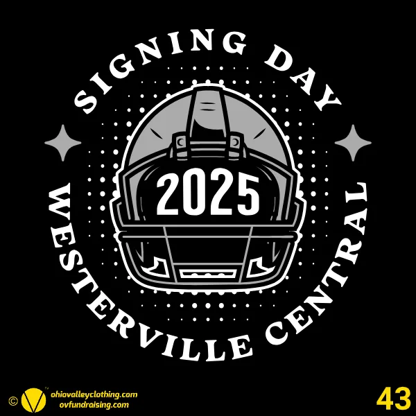 Westerville Central Spring Football 2025 Design 43