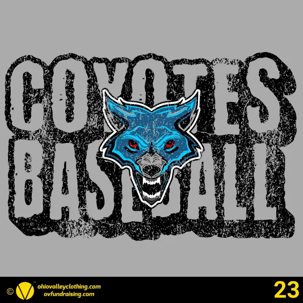 SV Coyotes Baseball Club Fall 2024 Design 23