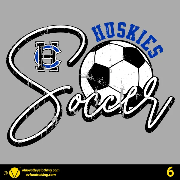 Harrison Central Huskies Soccer 2026 Design 06