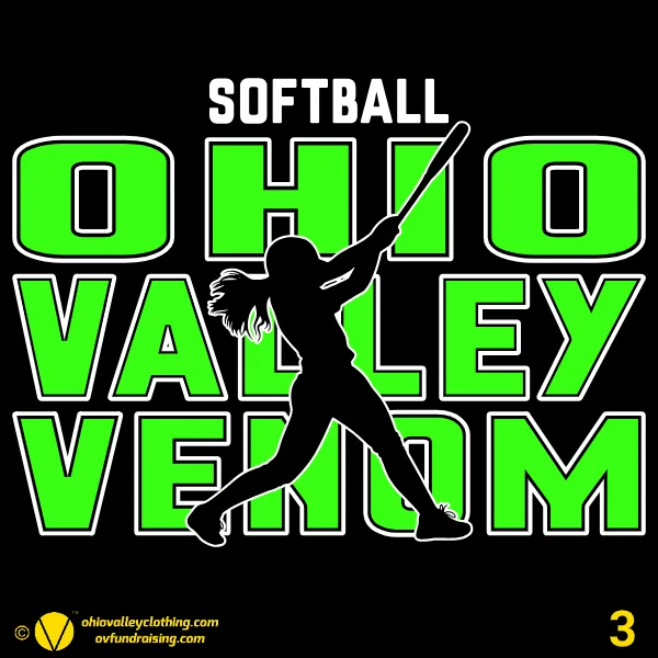 Ohio Valley Venom Softball 2024-2025 Design 03