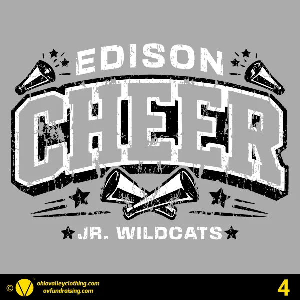 Edison Jr Wildcats Cheer 2026 Design 04