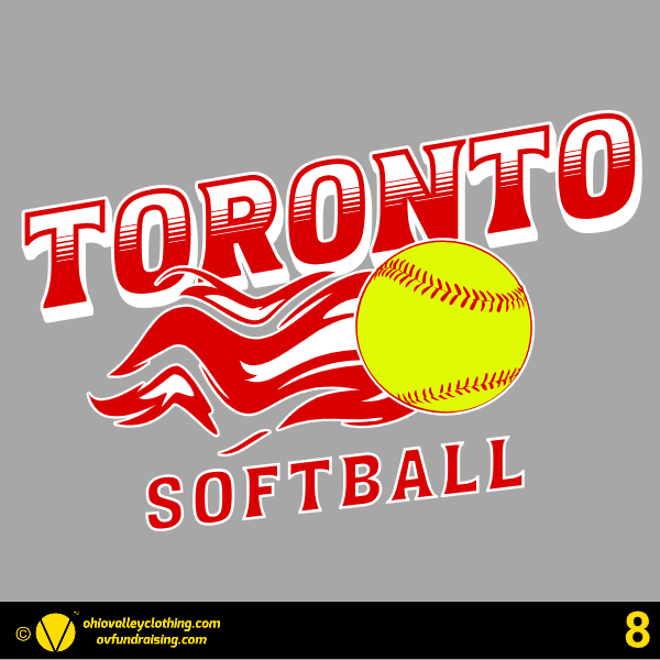 Toronto Softball 2024 Fundraising Sample Designs Toronto Softball 2024 Design 08
