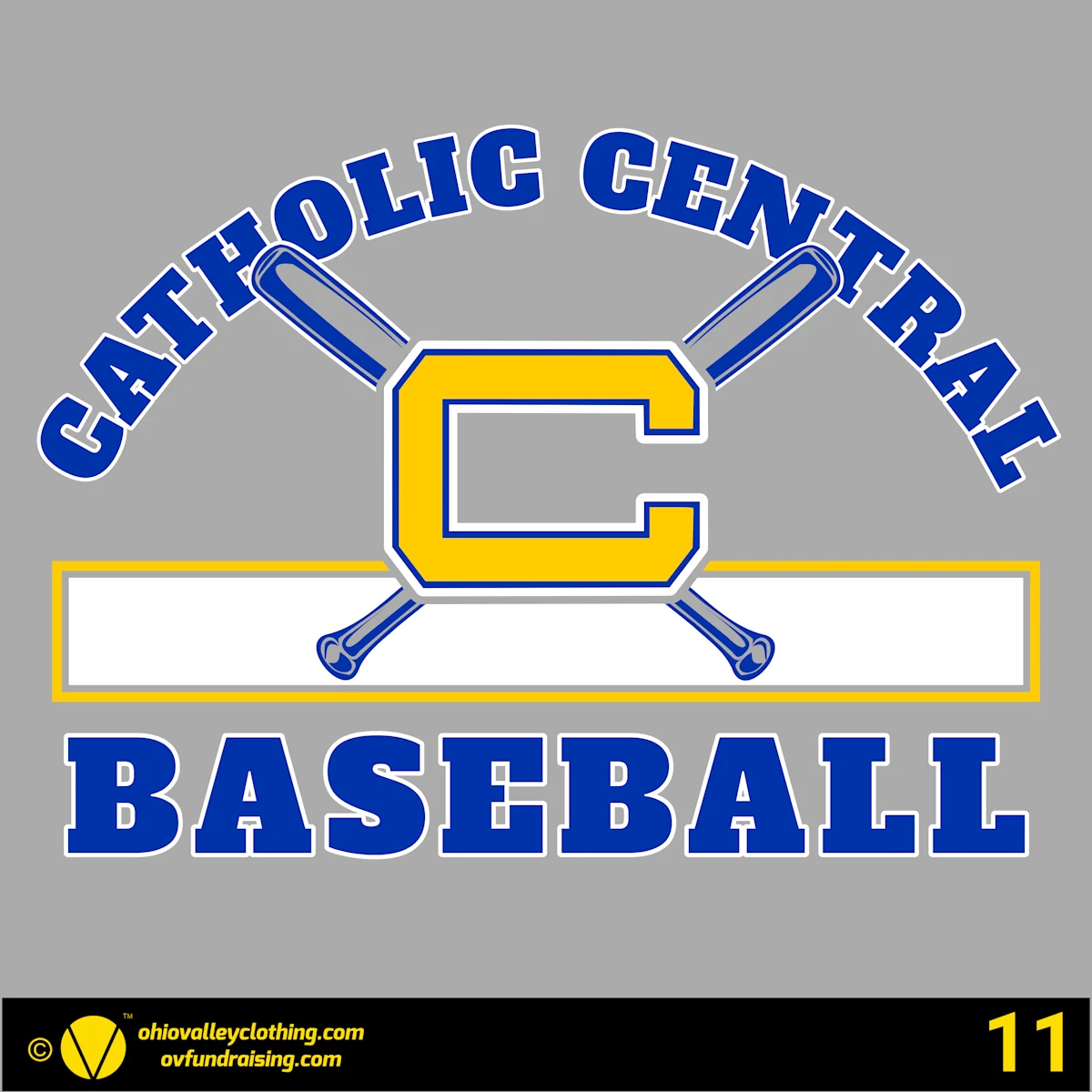 Steubenville Catholic Central Baseball 2026 - Design 11