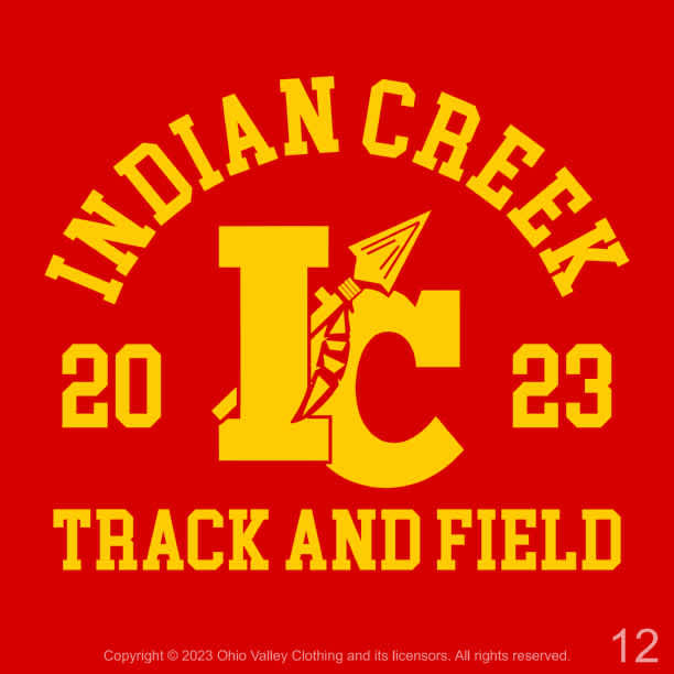 Indian Creek Track & Field 2023 Fundraising Sample Designs Indian-Creek-Track-2023-Design page 12