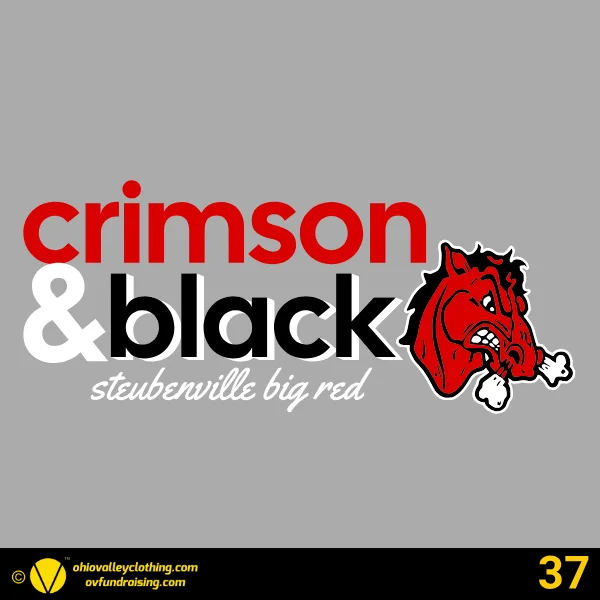 Steubenville Big Red Golf 2026 Design 37