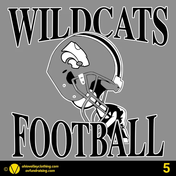 Edison Jr Wildcats Football 2026 Design 05