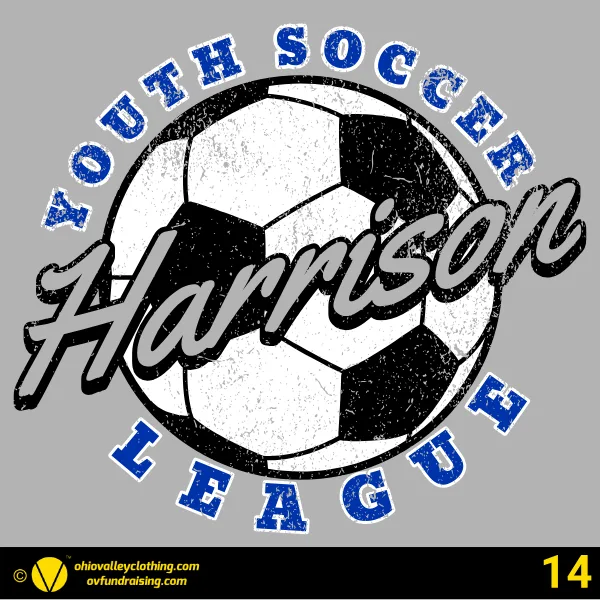 Harrison Youth Soccer League 2024 Design 14