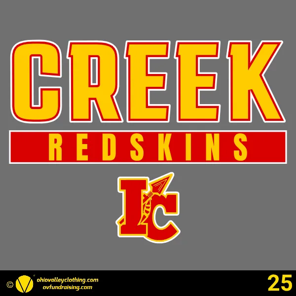 Indian Creek Youth Football and Cheering 2025 Design 25