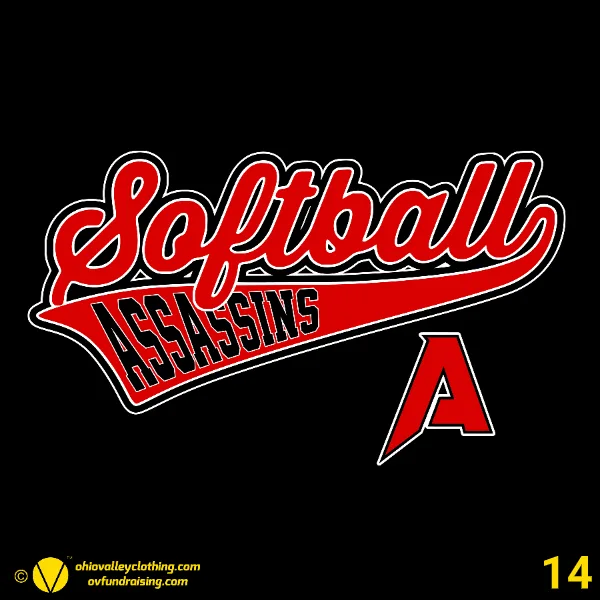 Assassins Softball Fall 2025 Design 14