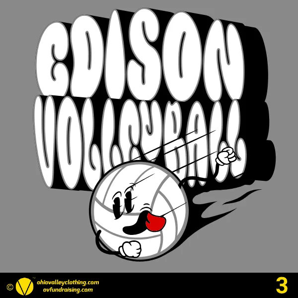 Edison Volleyball 2024- Design 03