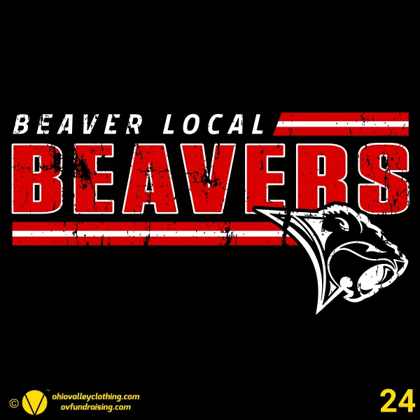 Beaver Local Red Pride Band Boosters 2026 Design 24
