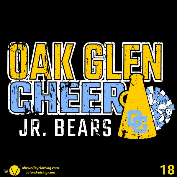 Oak Glen Jr. Bears Cheer 2025 Design 18