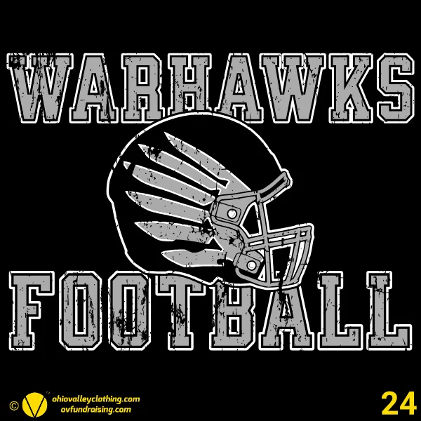 Westerville Central Spring Football 2025 Design 24